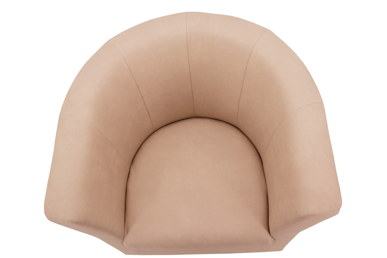 Konferenz-/Loungesessel - John Bronco - Kunstleder - beige - neu