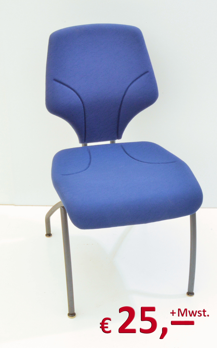 Giroflex 64-3204 Besucherstuhl - blau/anthrazit