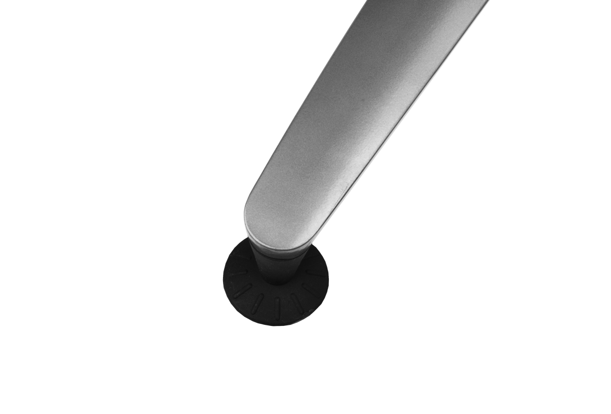 Schreibtisch - 200 cm - Cockpitform - weißgrau - Schärf