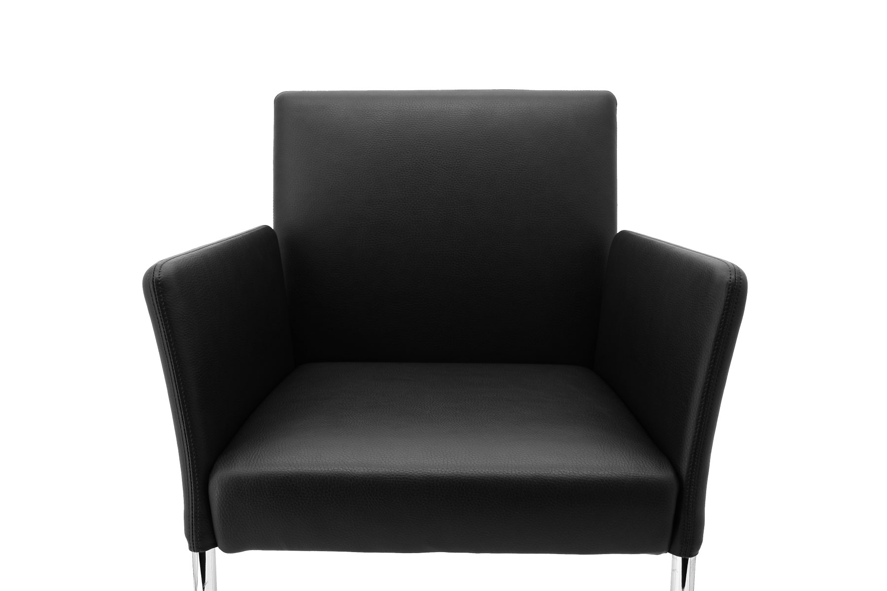 Walter Knoll - Stuhl mit Armlehnen - geeignet als Konferenz- oder Empfangsstuhl - sehr hochwertig -