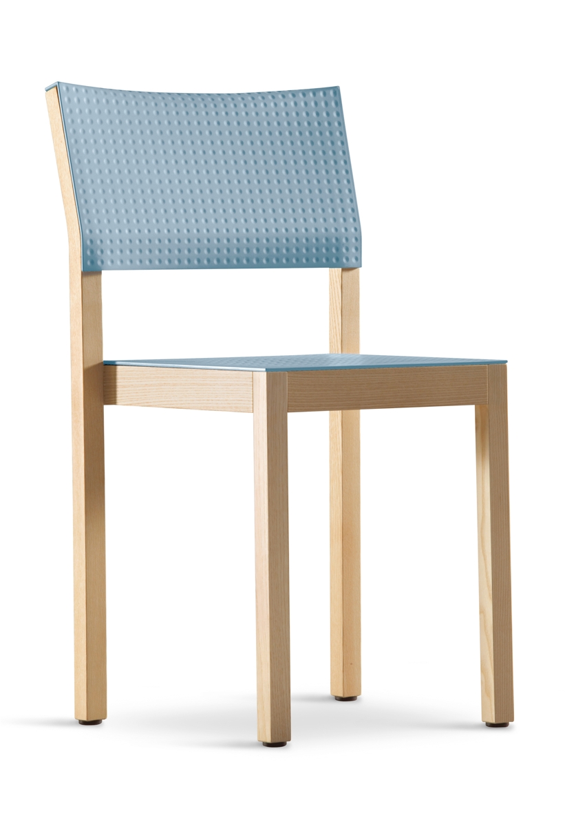 Besucherstuhl Doty - mittelgrau - Plank