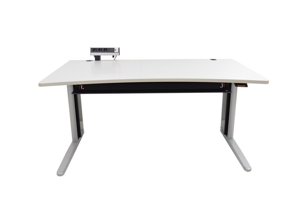 King Metra - Schreibtisch 160 cm - pneumatisch höhenverstellbar
