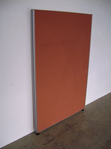 Trennwand / Funktionswand - 155 x 100 cm, Terracotta - VS