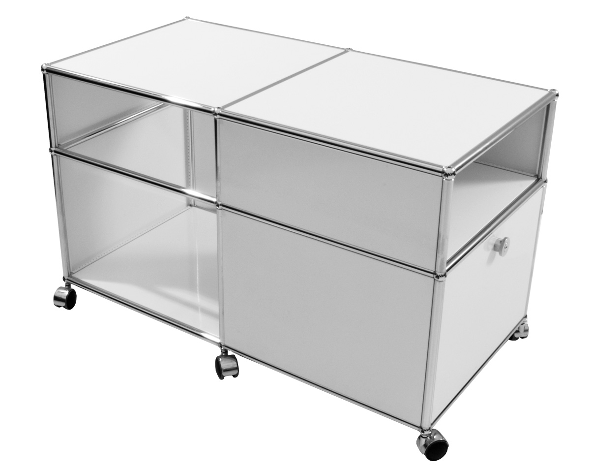 USM Haller Sideboard abschließbar - weiß