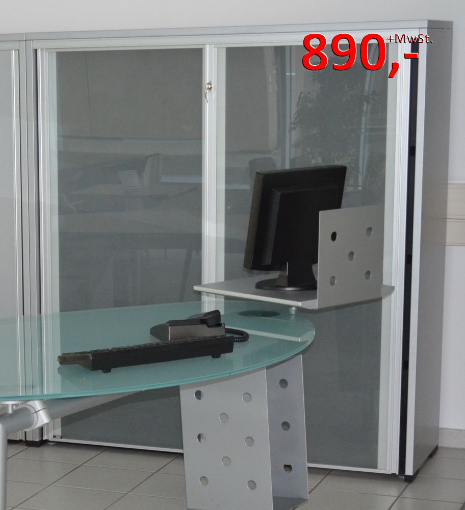 Isotta - Design Doppelschrank - Glasfront - Ultom
