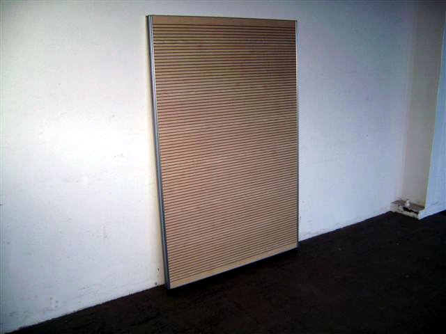 Trennwand / Funktionswand - 155 x 100 cm, Ahorn - Serie 2000 - VS