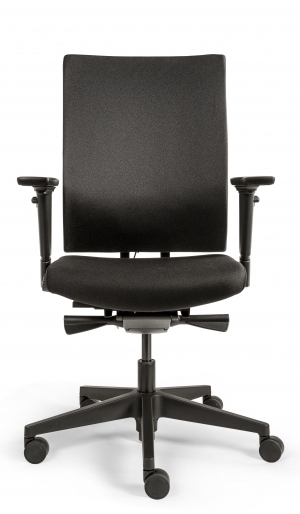 Drehstuhl 787 Edition EX Comfort - tiefenverstellbare Lordosenstütze - schwarz-