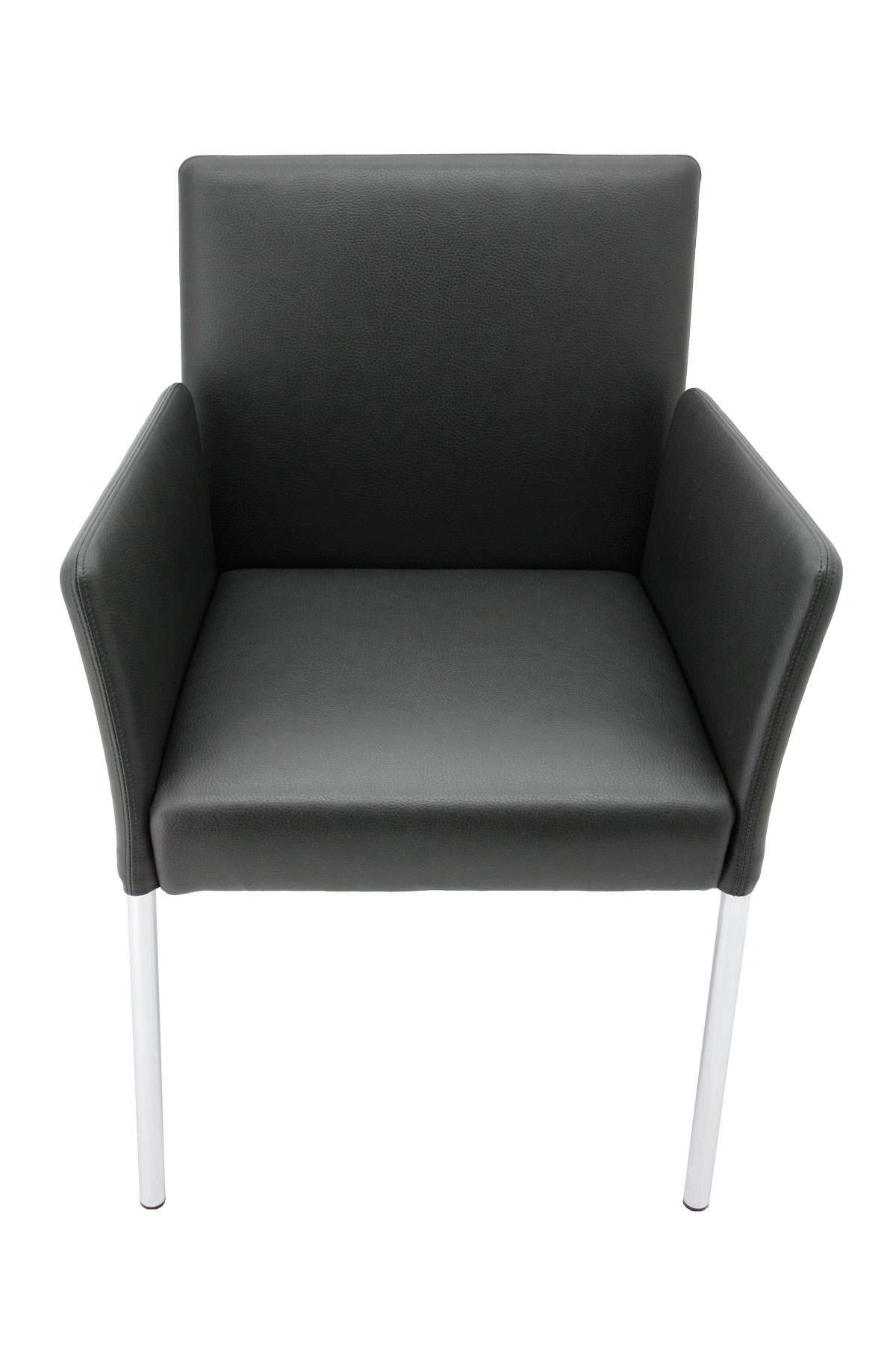Walter Knoll - Stuhl mit Armlehnen - geeignet als Konferenz- oder Empfangsstuhl - sehr hochwertig -