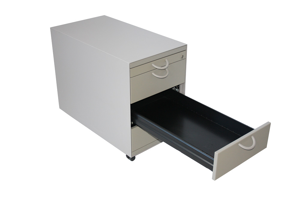 Vitra - Rollcontainer - 3 Schubladen - 1 Utensilienauszug - ohne Schloss