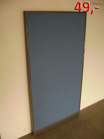 Trennwand - 150 x 80 cm - blau