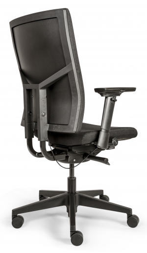 Drehstuhl 787 Edition EX Comfort - tiefenverstellbare Lordosenstütze - schwarz-