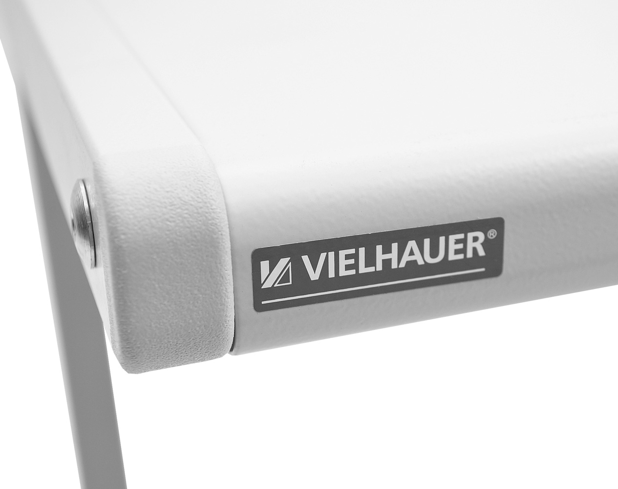 Vielhauer - Fahrtisch - mit Feststellrollen - Platte: officegrau - Gestell: officegrau