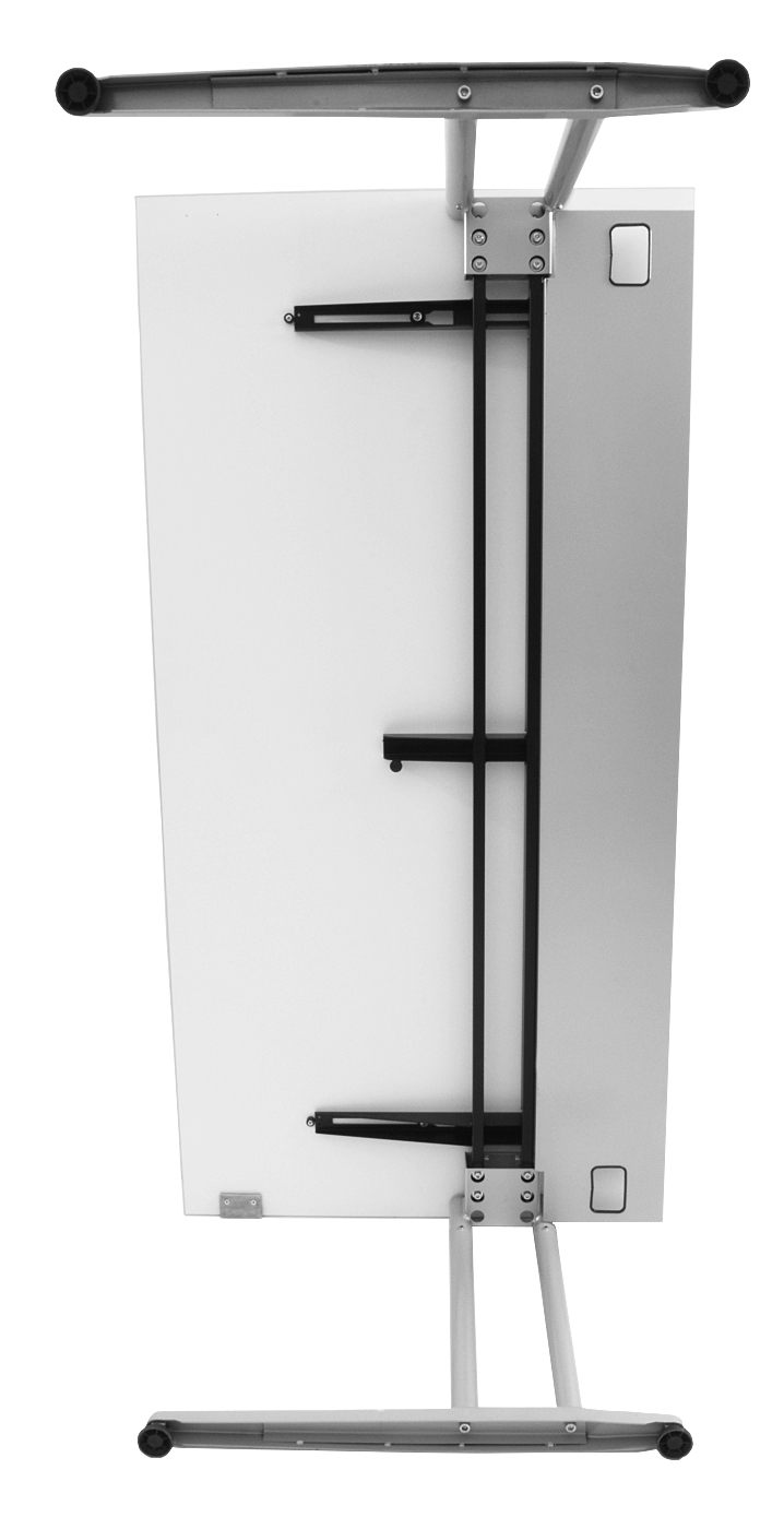 Schreibtisch - 180 cm - C-Fuß Gestell - Ahorn - Schärf