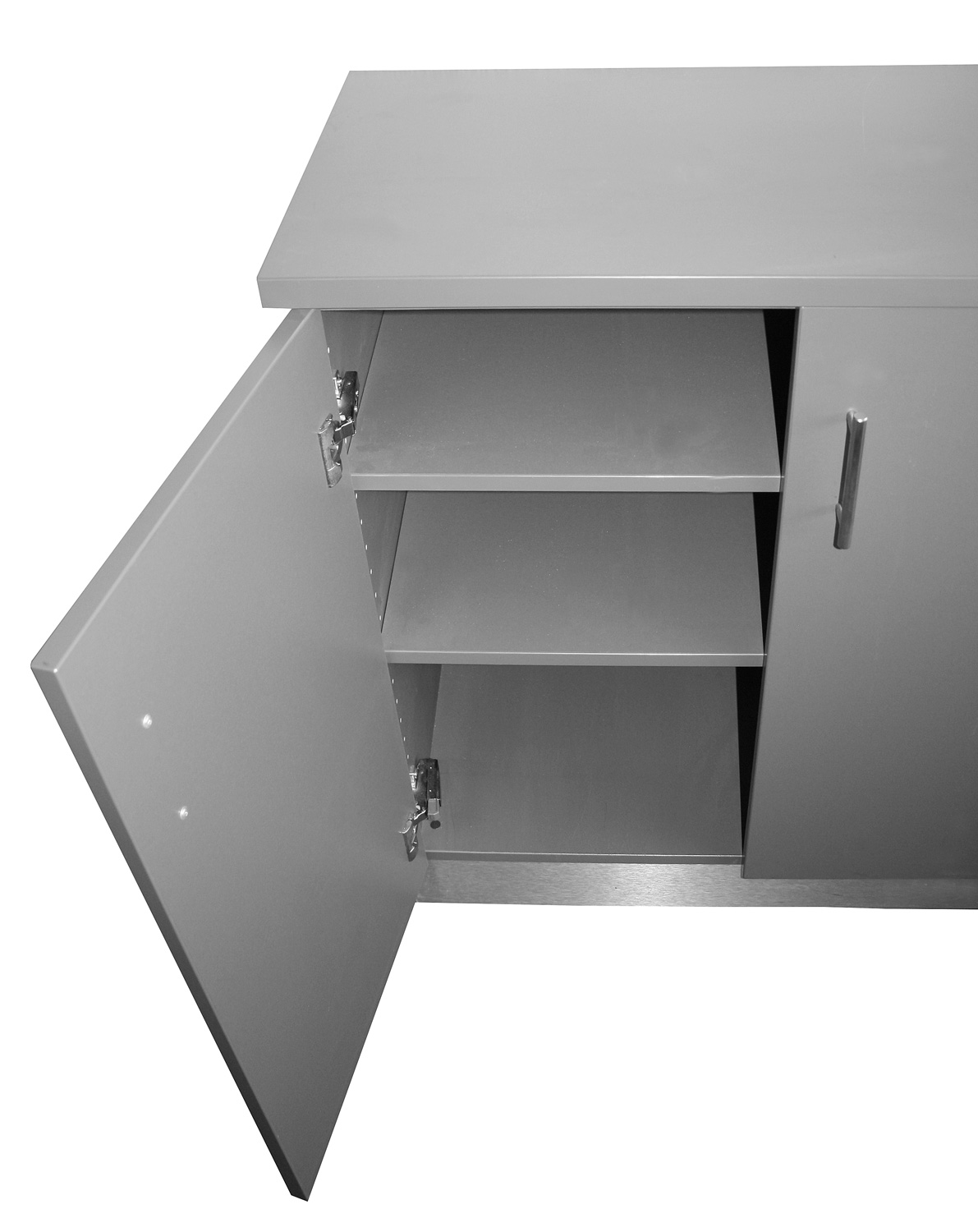 Sideboard - 245 x 46 cm - Höhe 91 cm abschließbar