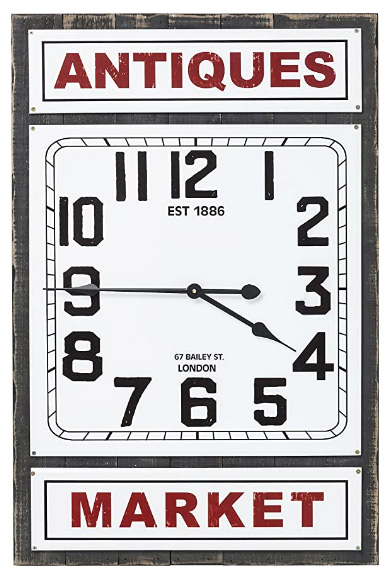 Kare Design - Wanduhr - Antique Market - 56 x 85 cm