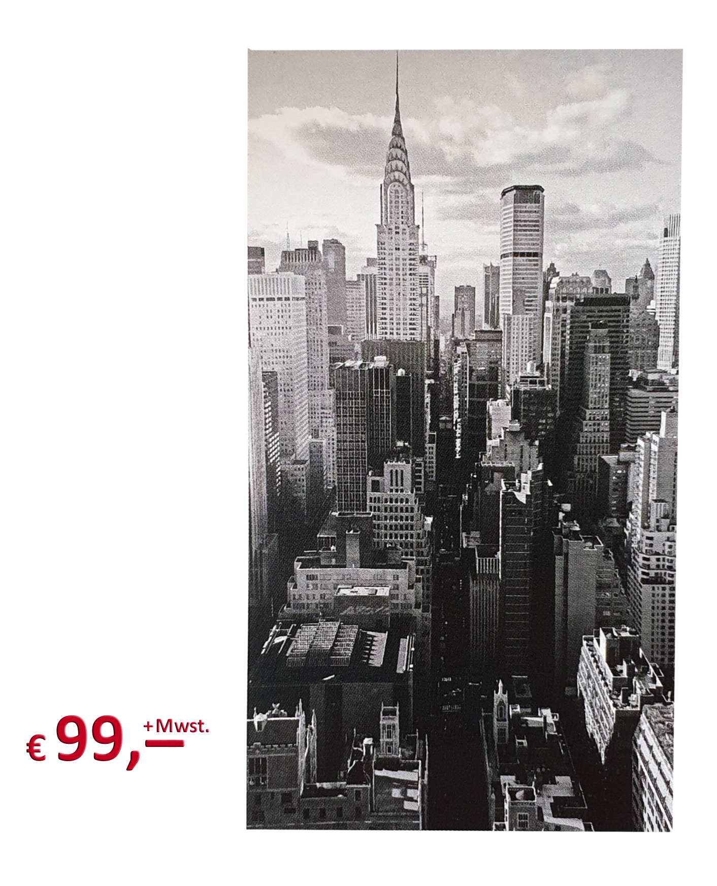 Kare Design - Bild New York Building - 100 x 180 x 4 cm