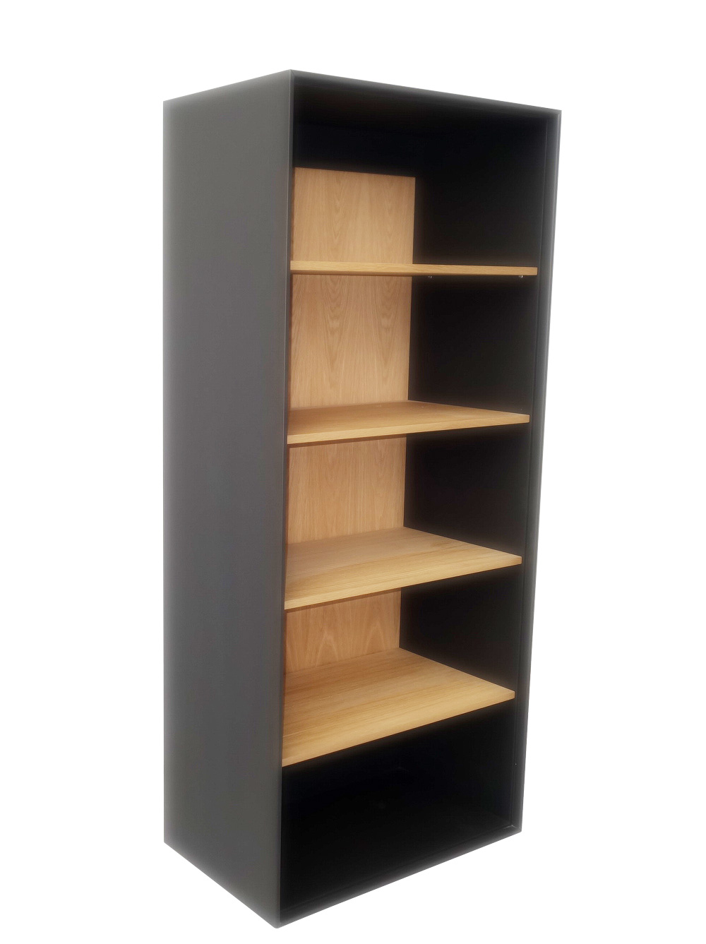 MB Aktenregal - Maxim Wildeiche Echtholz Furnier - 5 Ordnerhöhen