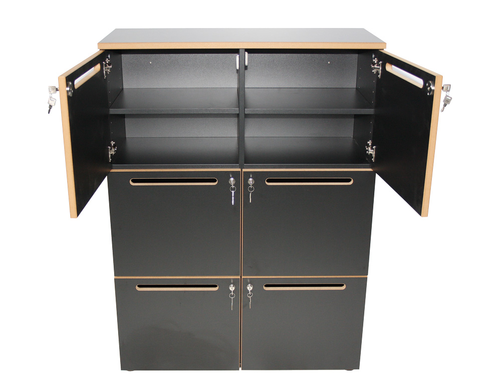 Postschrank / Wertfachschrank Archivar, schwarz, Reinhard