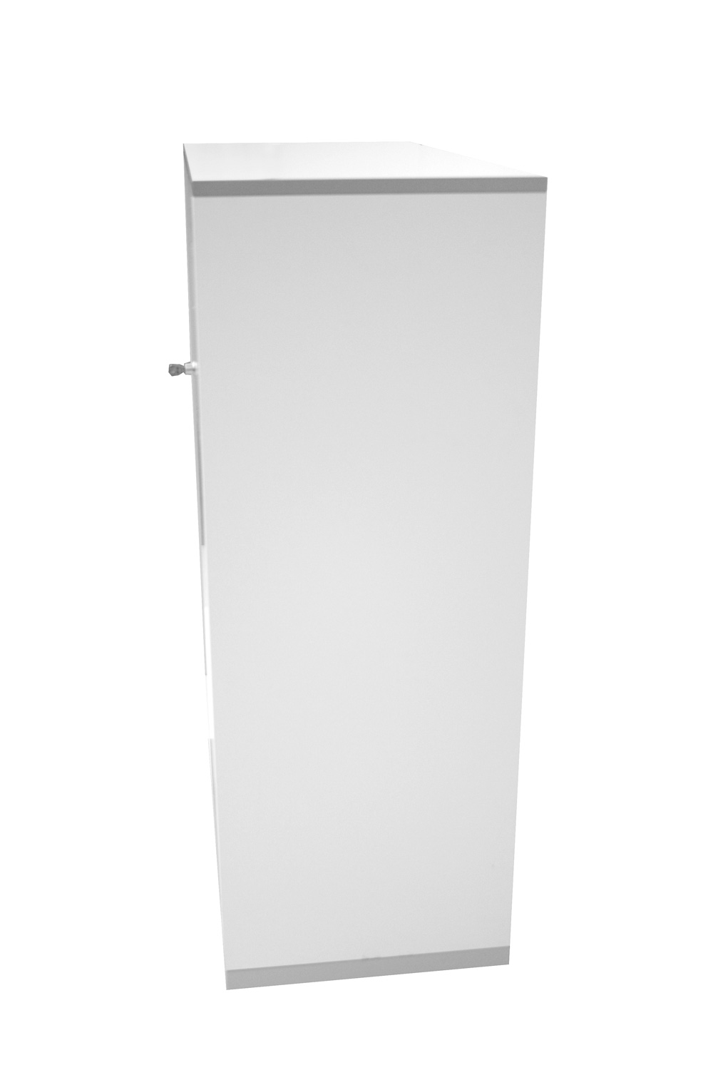 Schiebetürenschrank 3 OH, abschließbar, Metalleinlegeböden
