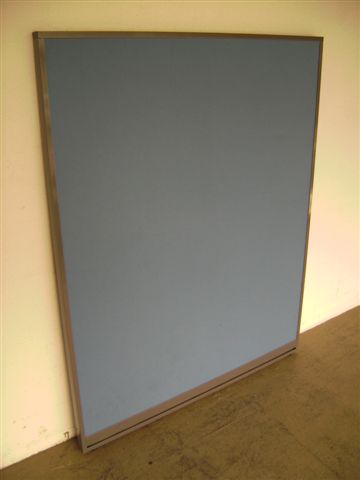Trennwand - 130 x 120 cm - blau