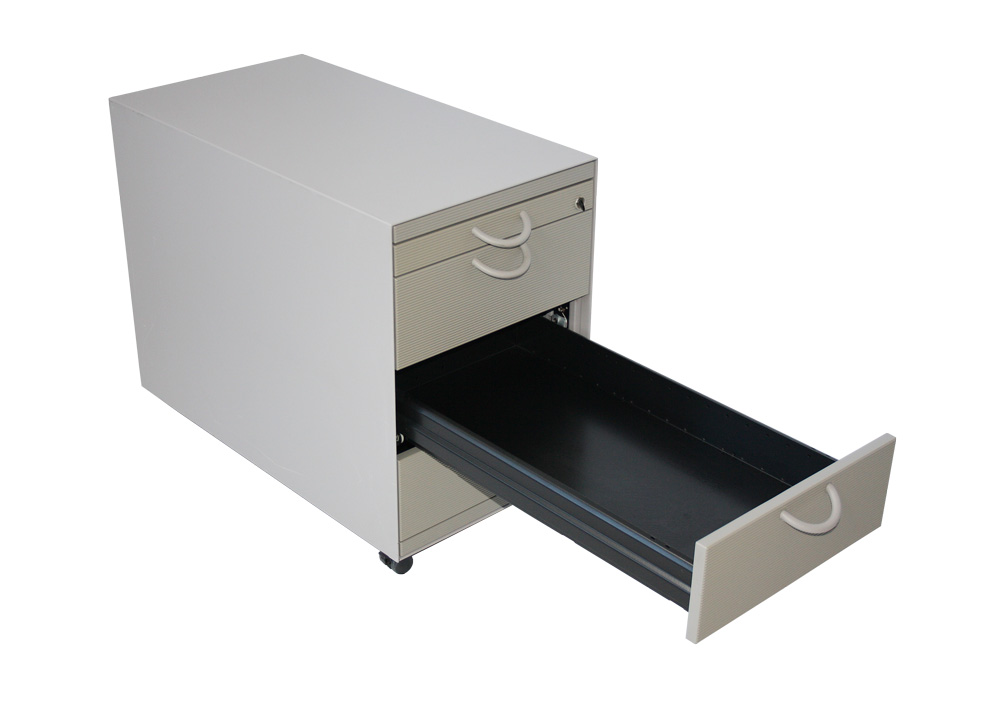 Vitra - Rollcontainer - 3 Schubladen - 1 Utensilienauszug - mit Schloss