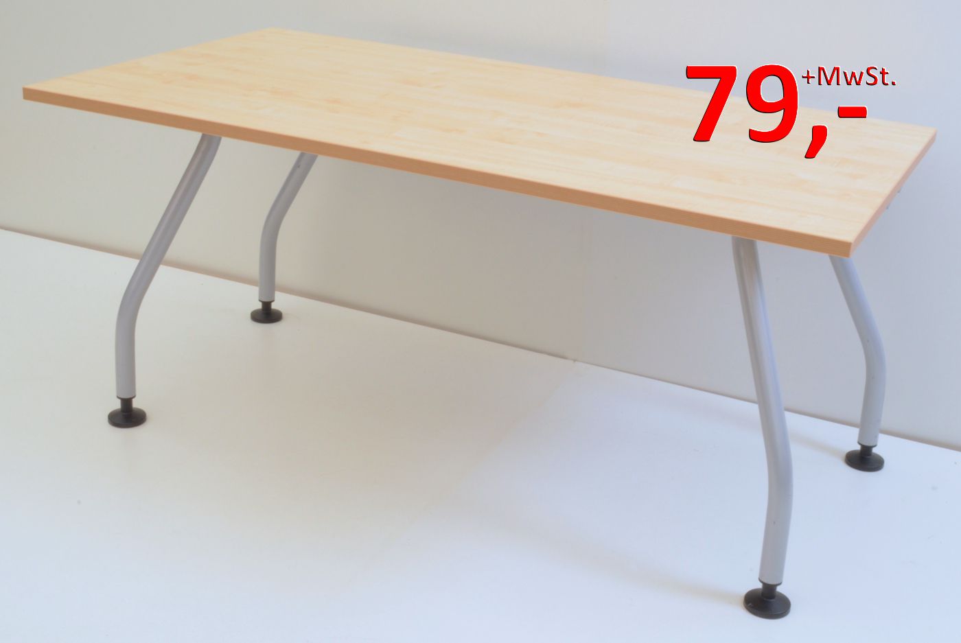 Schreibtisch - 150 cm - Ahorn - Werndl
