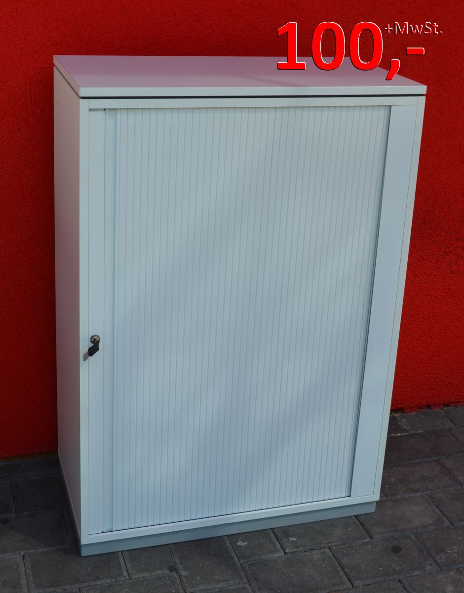 Aktenschrank endless 3 OH - weiß - mit Querrolladen - fm