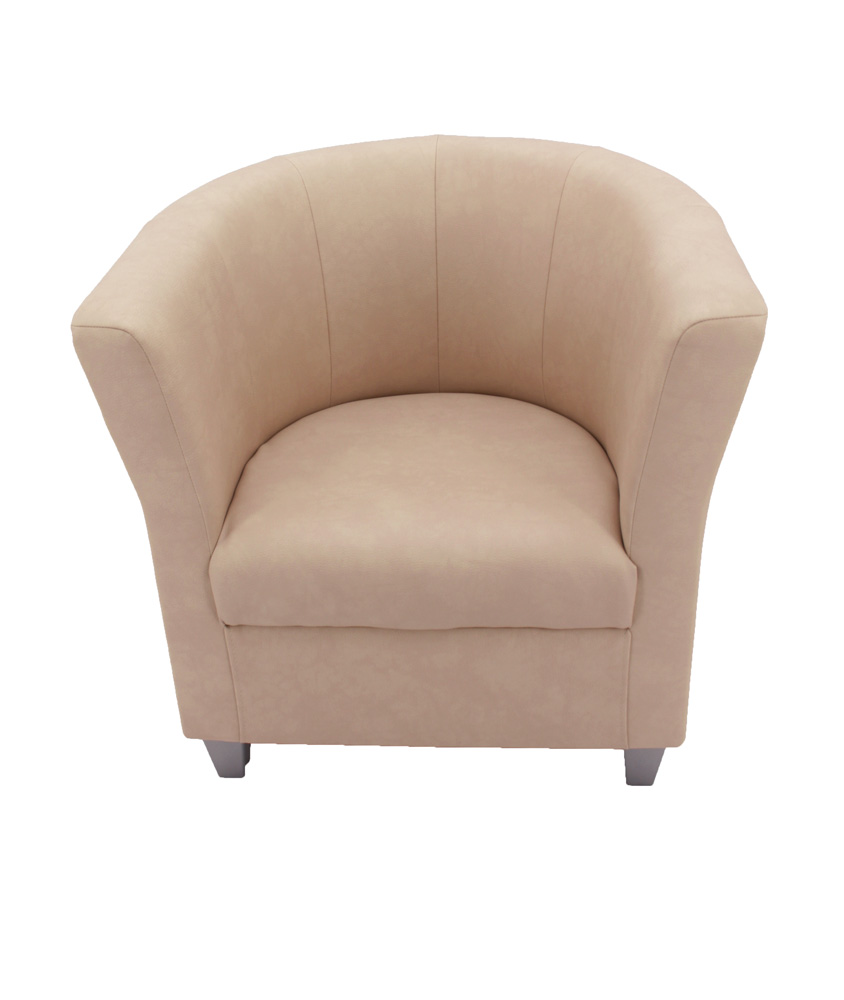 Konferenz-/Loungesessel - John Bronco - Kunstleder - beige - neu