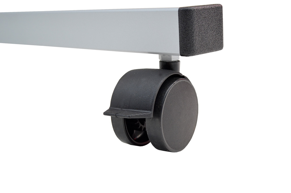 Vielhauer - PC-Tisch Junior N - fahrbar - 2 seitliche Plattenverbreiterungen - Dekor: Buche