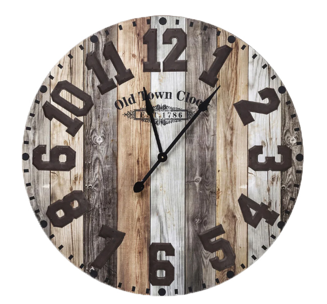 Kare Design - Wanduhr - Old Town - im Western-Stil