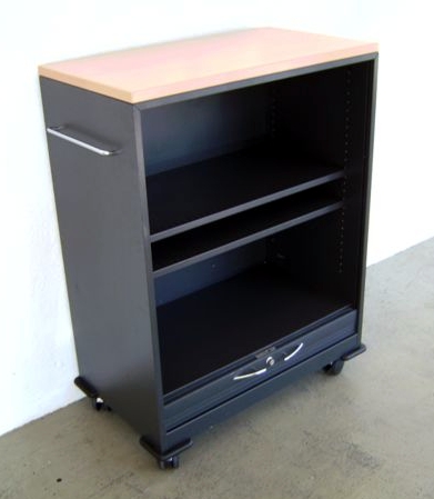 Rollcaddy - anthrazit / Buche