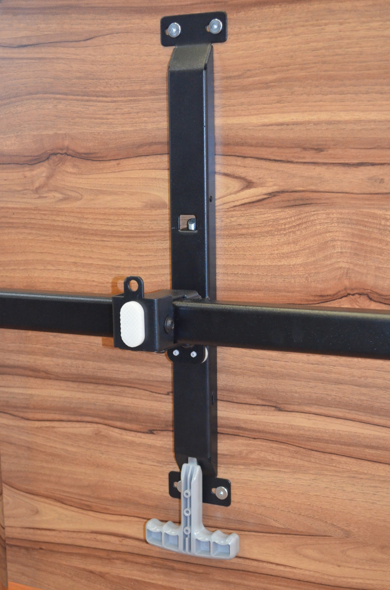 Fliptisch - 160 cm - Marino Nuss / Chrom - Heyne