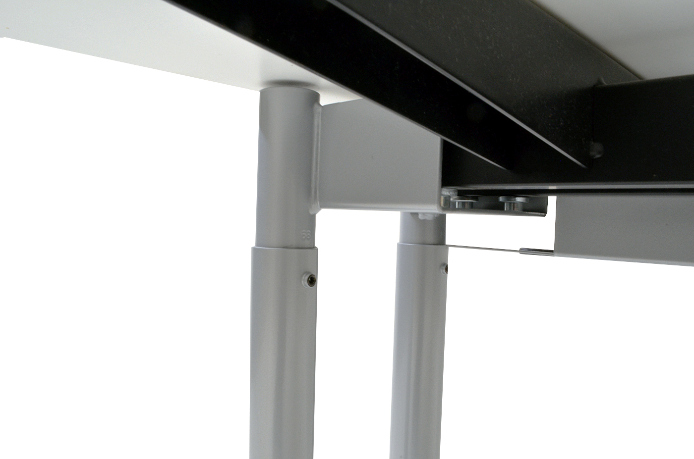 Schreibtisch - 180 cm - C-Fuß Gestell - Ahorn - Schärf
