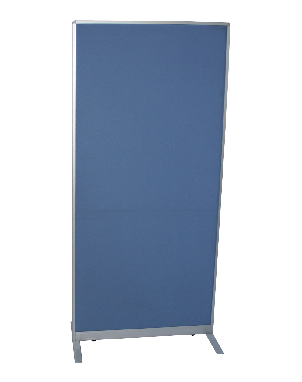Trennwand - 170 x 80 cm - Rahmenteile: Aluminium - akustisch wirksam