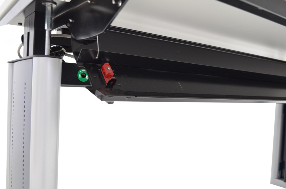 King Metra - Schreibtisch 160 cm - pneumatisch höhenverstellbar