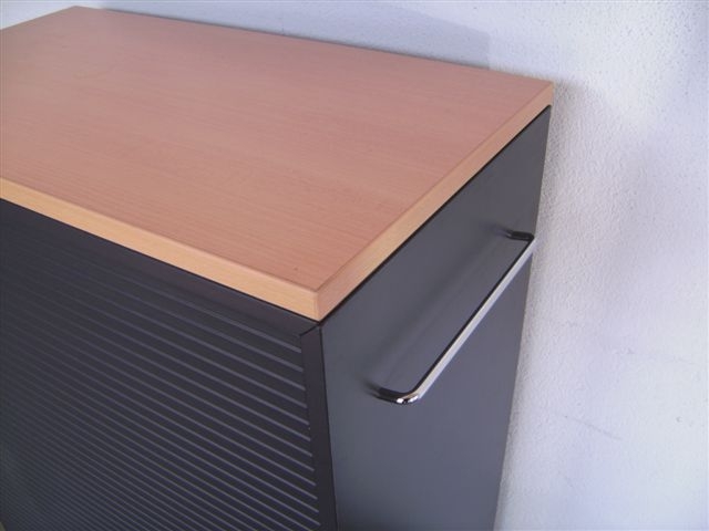 Rollcaddy - anthrazit / Buche
