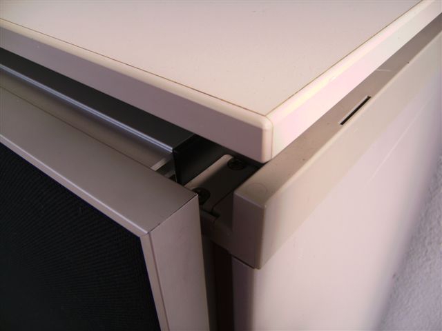 Sideboard / Schiebetürenschrank - 3 OH - mausgrau - Vitra