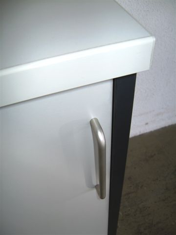 Schiebetürenschrank - 2 OH - office-grau - Acta - König + Neurath
