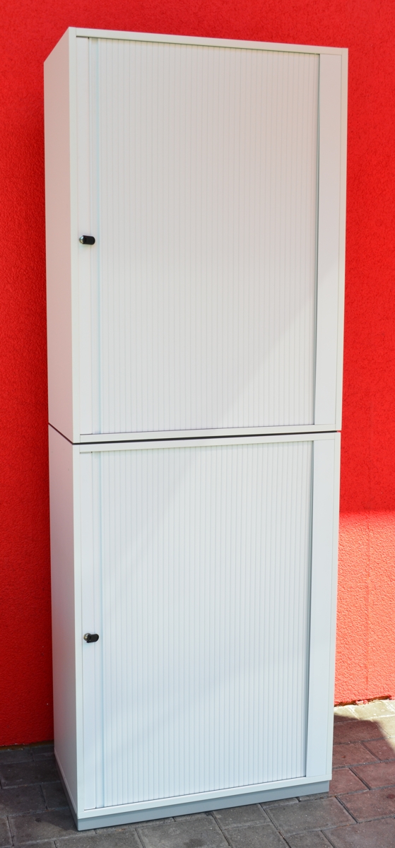 Aktenschrank endless 6 OH - weiß - mit Querrolladen - fm