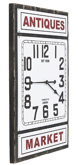 Kare Design - Wanduhr - Antique Market - 56 x 85 cm