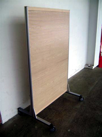 Trennwand / Funktionswand - 155 x 100 cm, Ahorn - Serie 2000 - VS