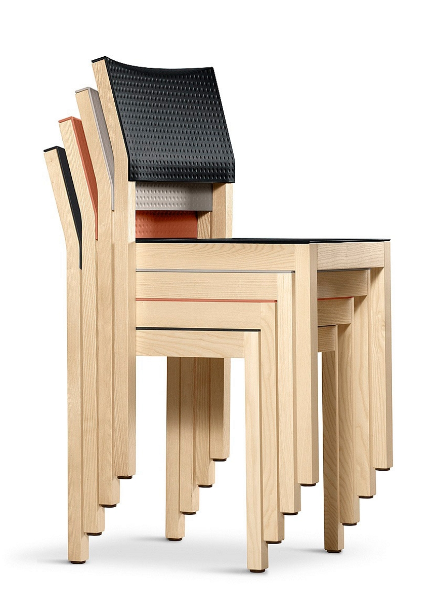 Besucherstuhl Doty - mittelgrau - Plank