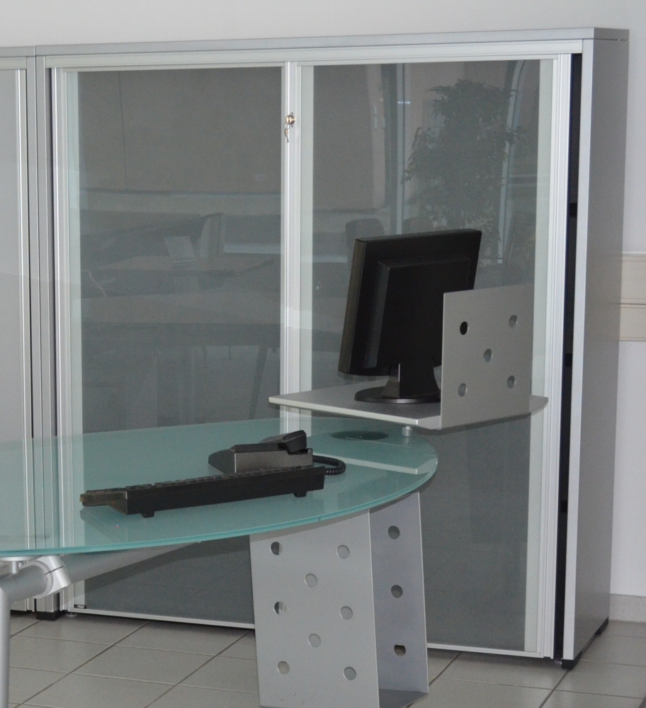 Isotta - Design Doppelschrank - Glasfront - Ultom