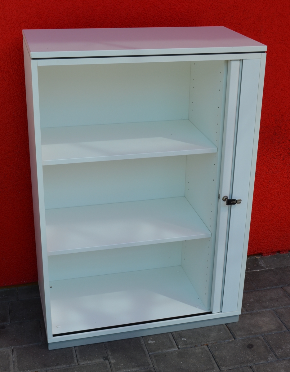 Aktenschrank endless 3 OH - weiß - mit Querrolladen - fm