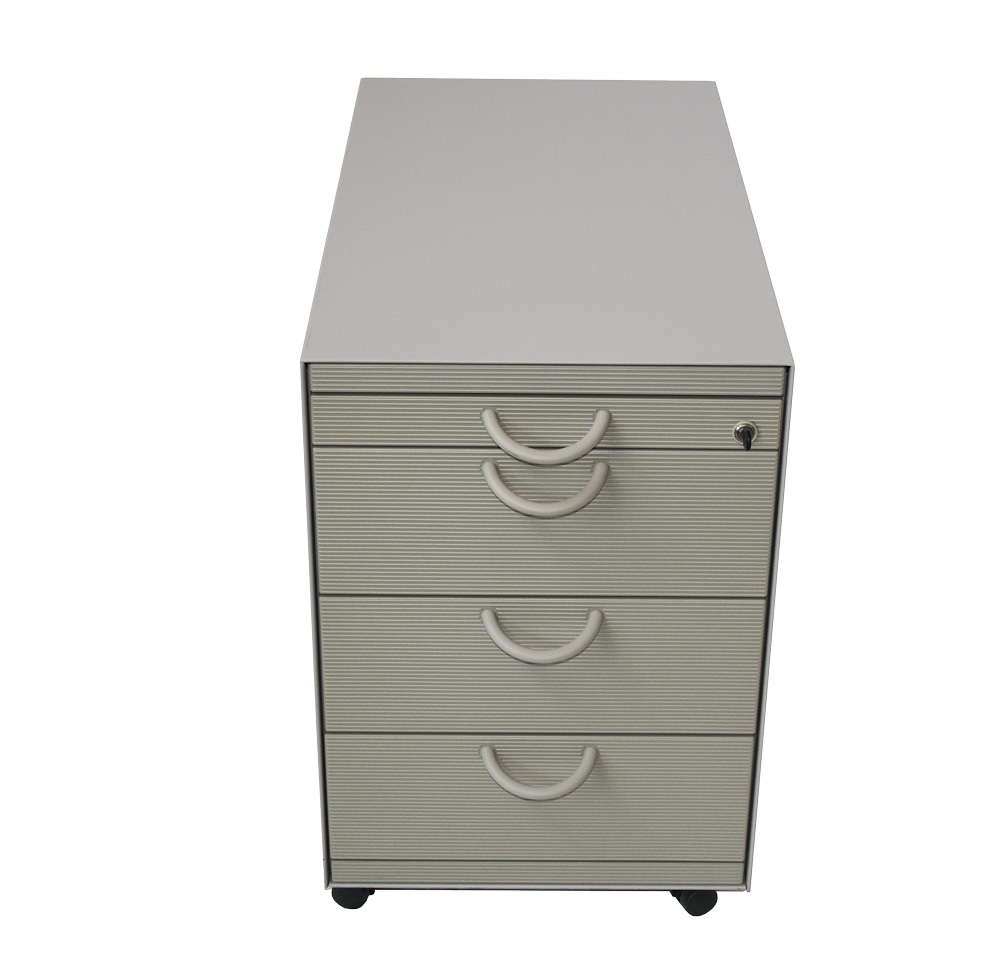 Vitra - Rollcontainer - 3 Schubladen - 1 Utensilienauszug - mit Schloss