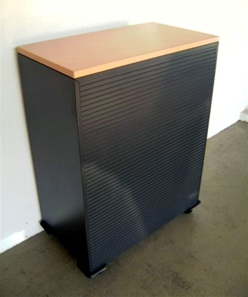 Rollcaddy - anthrazit / Buche