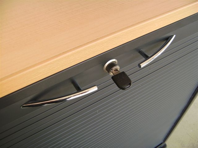 Rollcaddy - anthrazit / Buche
