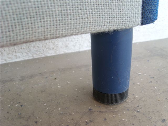 Trennwände 150 x 40 cm - grau/blau - Preform