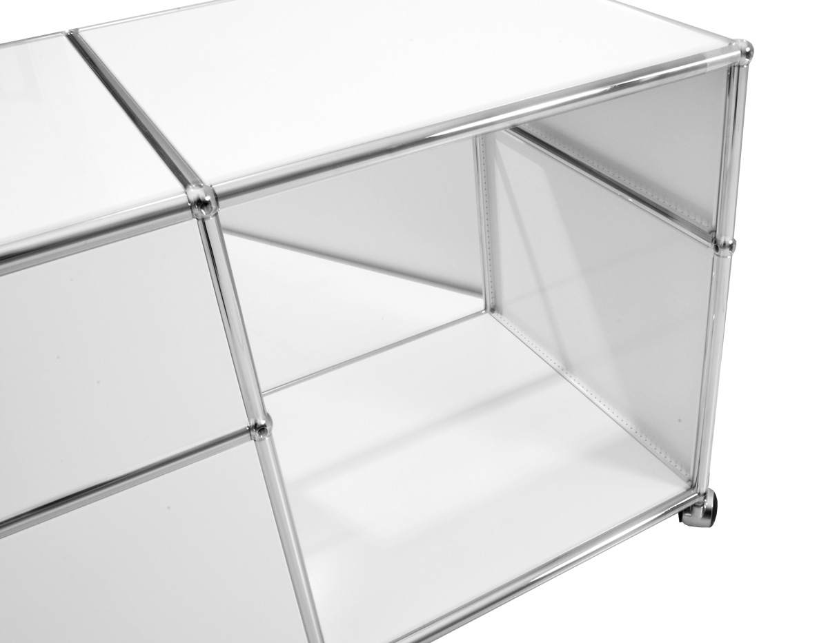 USM Haller Sideboard abschließbar - weiß