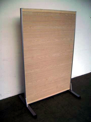 Trennwand / Funktionswand - 155 x 100 cm, Ahorn - Serie 2000 - VS
